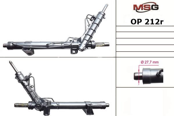 MSG Rebuilding OP212R Power steering restored OP212R