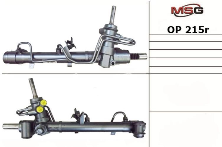 MSG Rebuilding OP215R Power steering restored OP215R