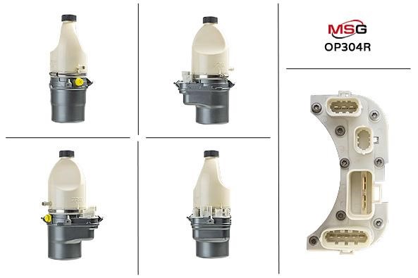 MSG Rebuilding OP304R Power steering pump reconditioned OP304R OP304R MSG Rebuilding Power steering pump reconditioned