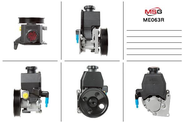 MSG Rebuilding ME063R Power steering pump reconditioned ME063R