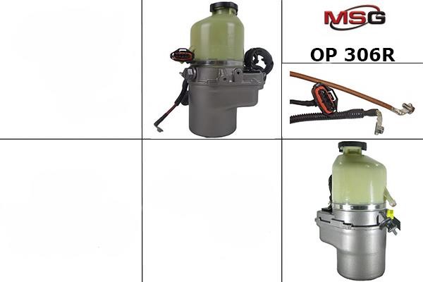 MSG Rebuilding OP306R Power steering pump reconditioned OP306R