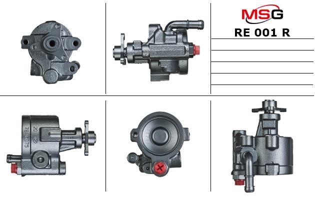 MSG Rebuilding RE001R Power steering pump reconditioned RE001R