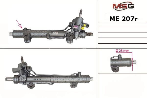 MSG Rebuilding ME207R Power steering restored ME207R
