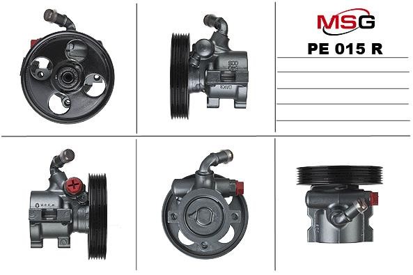MSG Rebuilding PE015R Power steering pump reconditioned PE015R