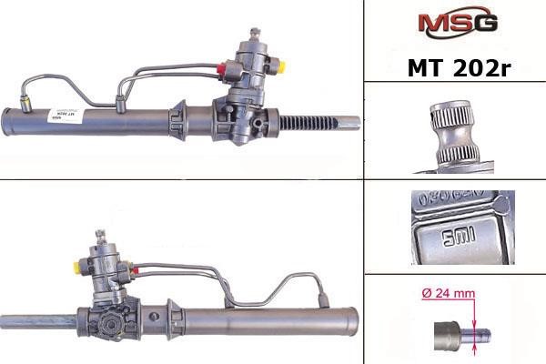 MSG Rebuilding MT202R Power steering restored MT202R