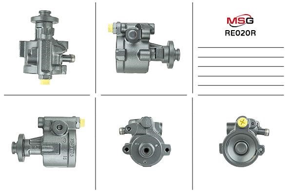 MSG Rebuilding RE020R Power steering pump reconditioned RE020R