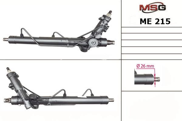MSG Rebuilding ME215R Power steering restored ME215R