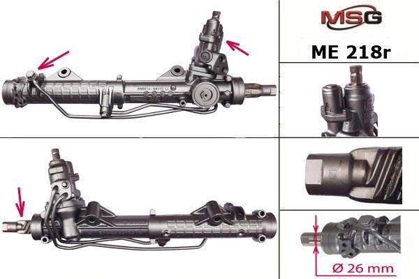 MSG Rebuilding ME218R Power steering restored ME218R