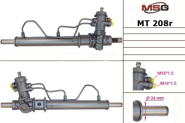 MSG Rebuilding MT208R Power steering restored MT208R