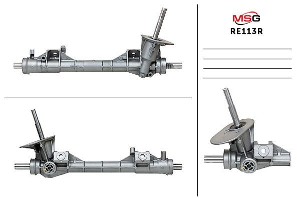 RE113R MSG Rebuilding Steering rack without power steering restored