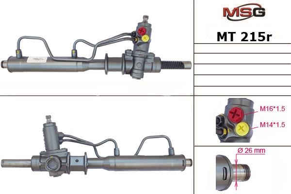 MSG Rebuilding MT215R Power steering restored MT215R