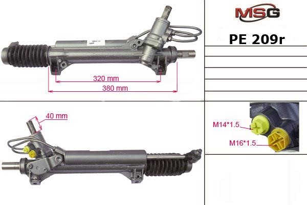 MSG Rebuilding PE209R Power steering restored PE209R