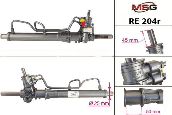 MSG Rebuilding RE204R Power steering restored RE204R