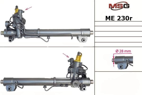 MSG Rebuilding ME230R Power steering restored ME230R