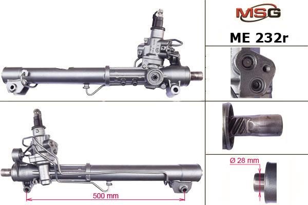 MSG Rebuilding ME232R Power steering restored ME232R