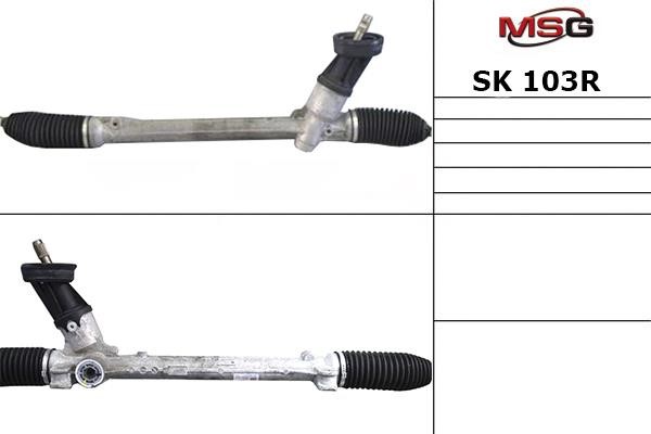 MSG Rebuilding SK103R Steering rack without power steering restored SK103R