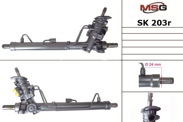 MSG Rebuilding SK203R Power steering restored SK203R