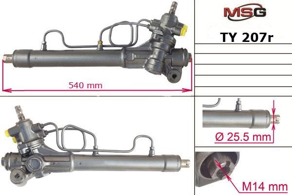 MSG Rebuilding TY207R Power steering restored TY207R
