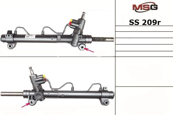 MSG Rebuilding SS209R Power steering restored SS209R