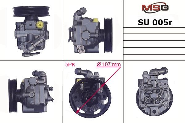 MSG Rebuilding SU005R Power steering pump reconditioned SU005R