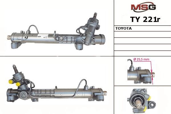 MSG Rebuilding TY221R Power steering restored TY221R