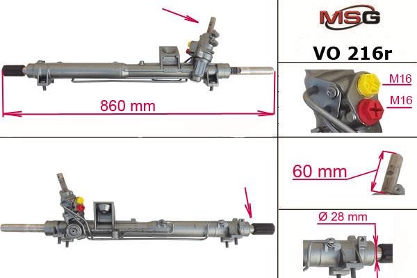 MSG Rebuilding VO216R Power steering restored VO216R