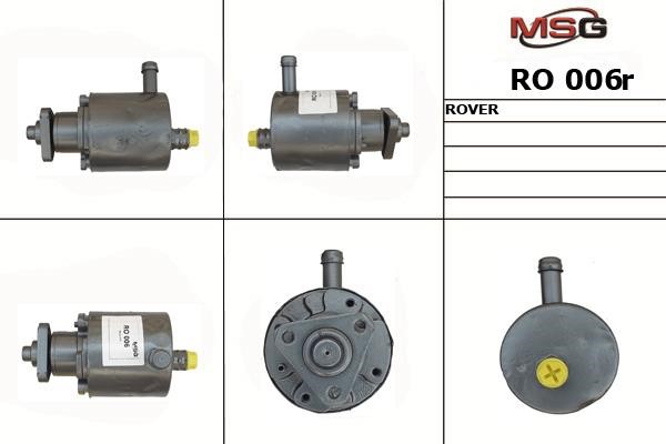 MSG Rebuilding RO006R Power steering pump reconditioned RO006R