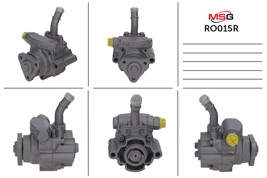MSG Rebuilding RO015R Power steering pump reconditioned RO015R