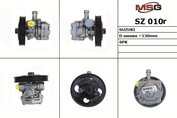 MSG Rebuilding SZ010R Power steering pump reconditioned SZ010R