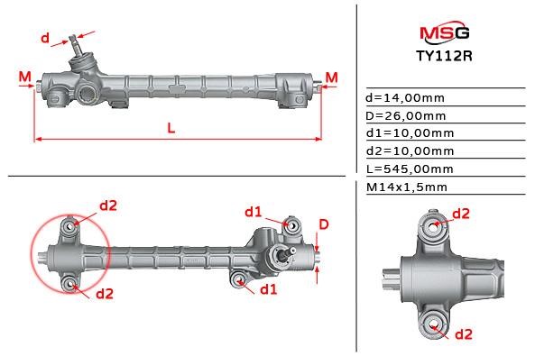 Buy MSG Rebuilding TY112R at a low price in United Arab Emirates!