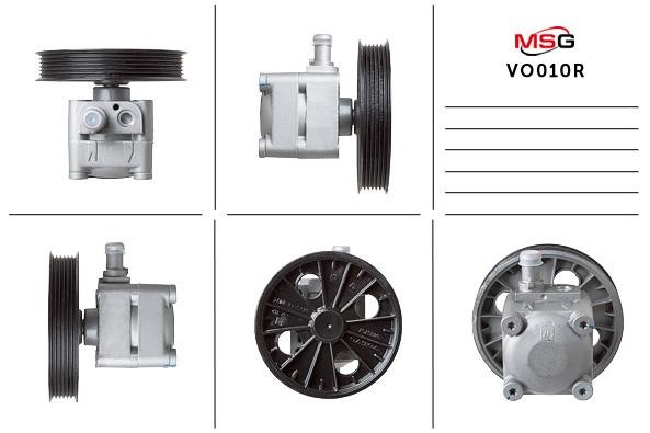 MSG Rebuilding VO010R Power steering pump reconditioned VO010R