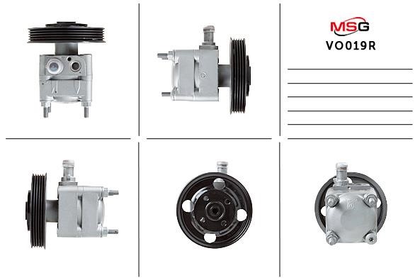 MSG Rebuilding VO019R Power steering pump reconditioned VO019R
