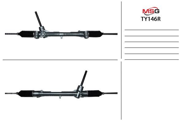 TY146R MSG Rebuilding Steering rack without power steering restored