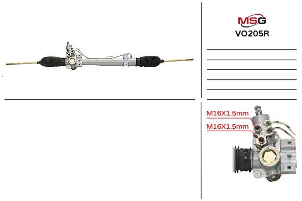 MSG Rebuilding VO205R Power steering restored VO205R