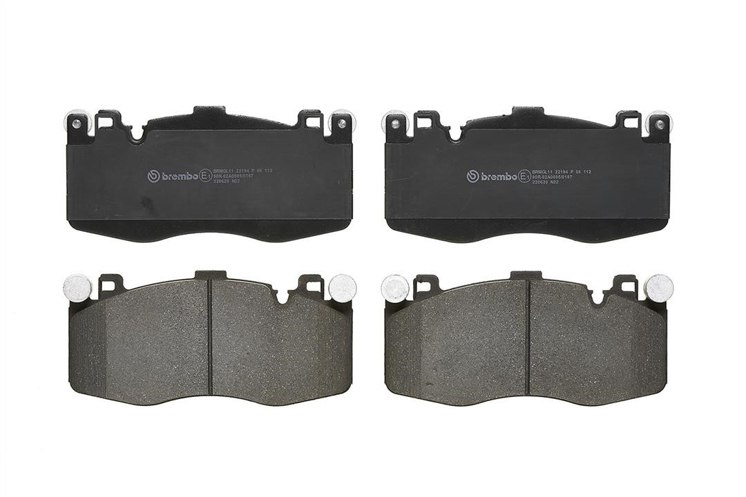 Brembo P06112N Brake Pad Set, disc brake P06112N