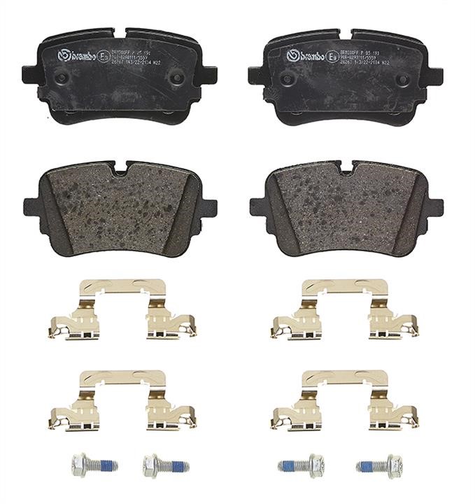 Brembo P85190N Brake Pad Set, disc brake P85190N