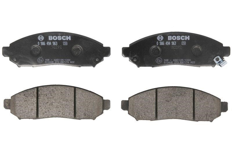 Bosch 0 986 494 963 Brake pad set 0986494963 0986494963 Bosch Brake pad set
