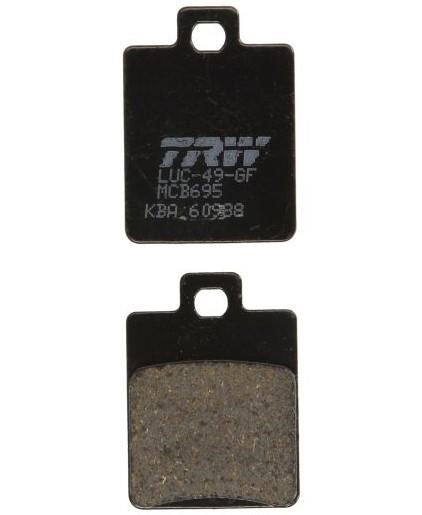 MCB695 TRW Brake pad set