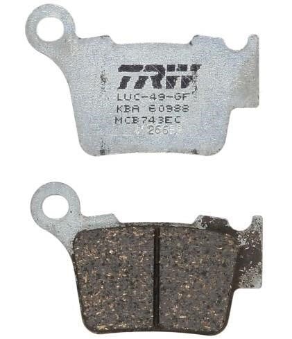 MCB743EC TRW Brake pad set