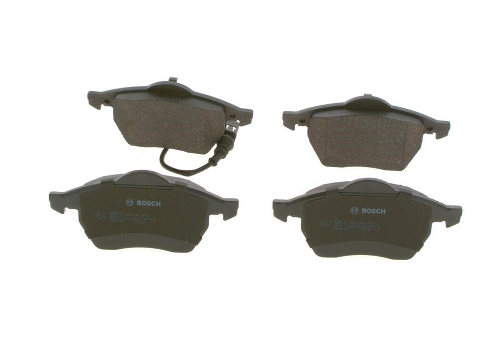 Bosch 0 986 AB1 360 Brake Pad Set, disc brake 0986AB1360