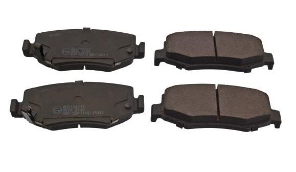 Bosch 0 986 AB4 661 Brake Pad Set, disc brake 0986AB4661