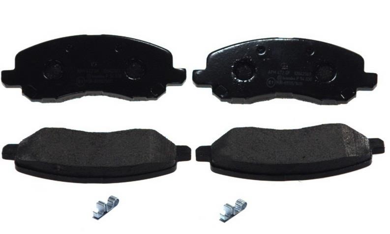 Bosch 0 986 AB2 106 Brake Pad Set, disc brake 0986AB2106