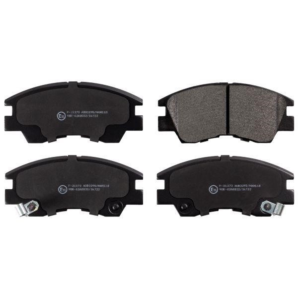 Bosch 0 986 AB2 309 Brake Pad Set, disc brake 0986AB2309