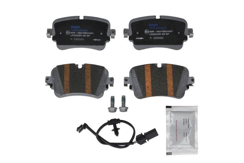 Delphi LP5032EV Brake pad set LP5032EV LP5032EV Delphi Brake pad set