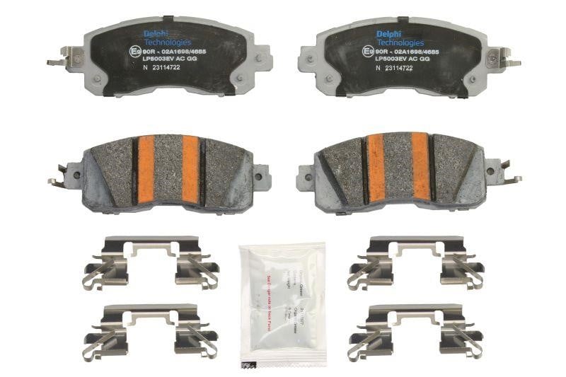 Delphi LP5003EV Brake Pad Set, disc brake LP5003EV