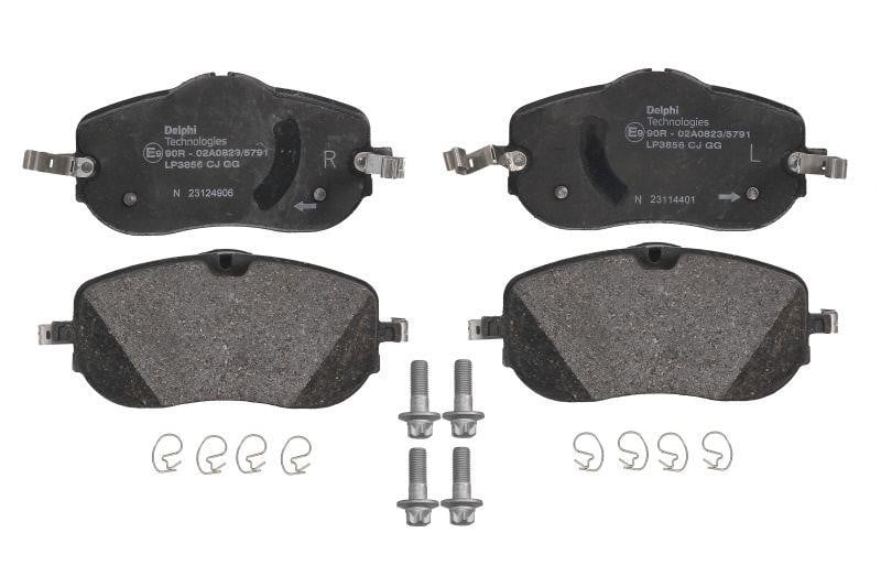 Delphi LP3856 Brake Pad Set, disc brake LP3856