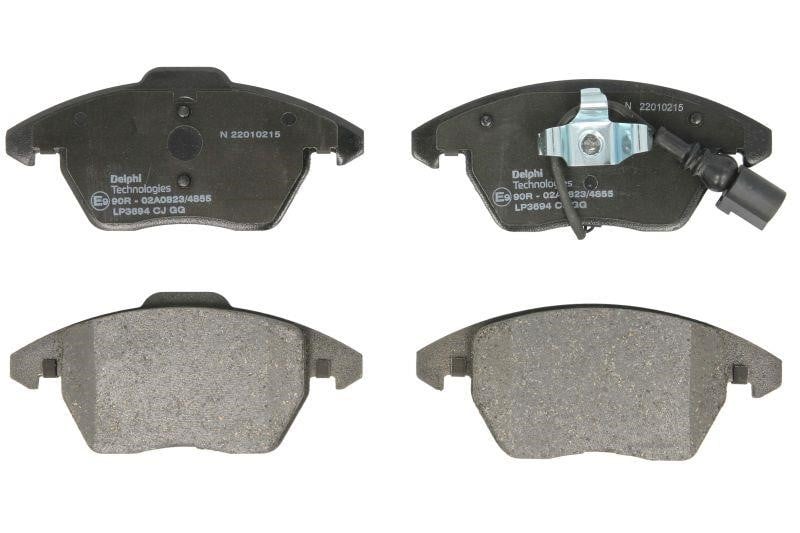 Brake pad Audi TT: LP3694 Delphi Brake pad set