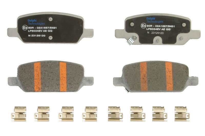 Brake pad Tesla Model Y: LP5034EV Delphi Brake pad set