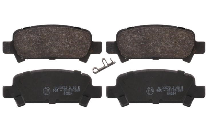 Mando MBF010286B Rear disc brake pads, set MBF010286B