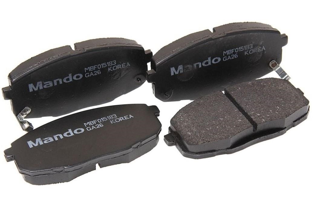 Mando MBF015183 Brake Pad Set, disc brake MBF015183